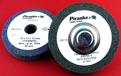Piranha by BLACK+DECKER Korund-Schleifsteine für die Bohrmaschine