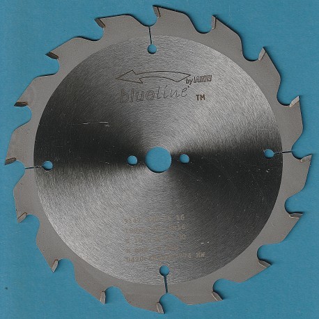 blueline by AKE Handkreissägeblatt HW Wechselzahn grob – Ø 190 mm, Bohrung 16 mm