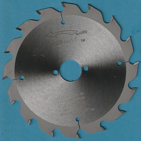 blueline by AKE Handkreissägeblatt HW Wechselzahn grob – Ø 190 mm, Bohrung 30 mm