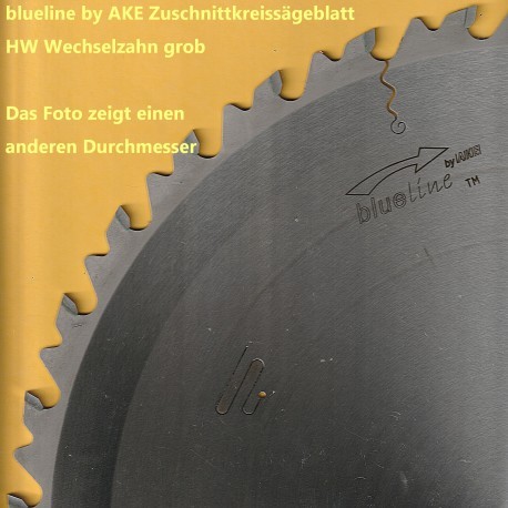 blueline by AKE Zuschnittkreissägeblatt HW Wechselzahn für Trommelsägen grob – Ø 750 mm, Bohrung 30 mm