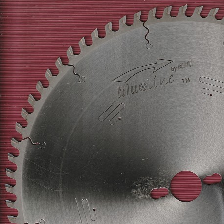 blueline by AKE Holzwerkstoffkreissägeblatt Hohlzahn positiv fein – Ø 350 mm, Bohrung 30 mm