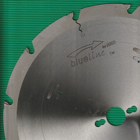 blueline by AKE Baukreissägeblatt HW Trapezzahn sehr grob – Ø 350 mm, Bohrung 30 mm