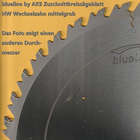 blueline by AKE Zuschnittkreissägeblatt HW Wechselzahn mittelgrob – Ø 700 mm, Bohrung 30 mm