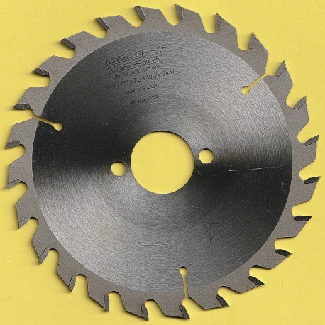 EDN Hartmetallbestücktes Kreissägeblatt Serie 05 gelb Wechselzahn mittel – Ø 150 mm, Bohrung 30 mm