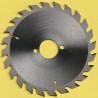 EDN Hartmetallbestücktes Kreissägeblatt Serie 05 gelb Wechselzahn mittel – Ø 150 mm, Bohrung 30 mm