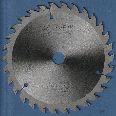 blueline by AKE Handkreissägeblatt HW Wechselzahn mittel – Ø 184 mm, Bohrung 20 mm