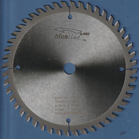 blueline by AKE Handkreissägeblatt HW Wechselzahn sehr fein – Ø 184 mm, Bohrung 16 mm
