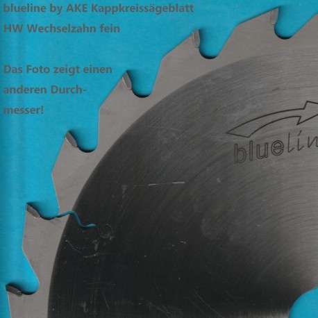blueline by AKE Handkreissägeblatt HW Wechselzahn grob schmal für Sägen von Mafell – Ø 237 mm, Bohrung 30 mm