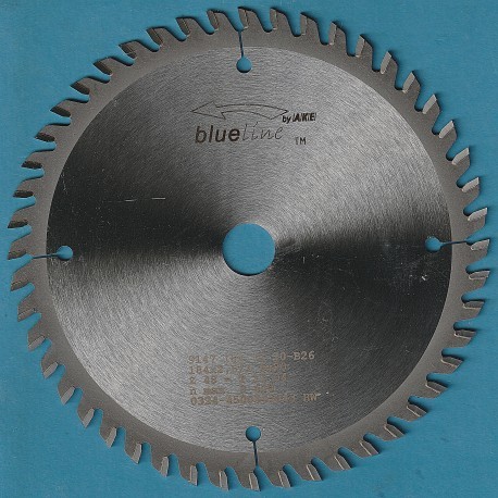blueline by AKE Handkreissägeblatt HW Wechselzahn sehr fein – Ø 184 mm, Bohrung 20 mm