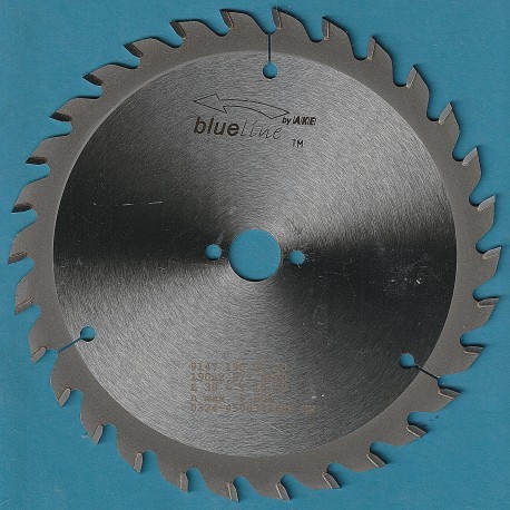 blueline by AKE Handkreissägeblatt HW Wechselzahn mittel – Ø 190 mm, Bohrung 20 mm