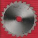 EDN Hartmetallbestücktes Kreissägeblatt WKN spezial gelb für Kappsägen mittel – Ø 210 mm, Bohrung 30 mm