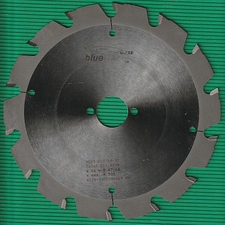 blueline by AKE Baukreissägeblatt HW Trapezzahn grob – Ø 210 mm, Bohrung 30 mm