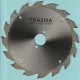PRÄZISA Jännsch Hartmetall-Kreissägeblatt Type F Flachzahn grob – Ø 200 mm, Bohrung 30 mm