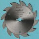 EDN Hartmetallbestücktes Baukreissägeblatt BFA blau ''nagelfest'' – Ø 150 mm, Bohrung 16 mm