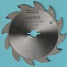 EDN Hartmetallbestücktes Baukreissägeblatt BFA blau ''nagelfest'' – Ø 150 mm, Bohrung 16 mm