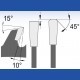 blueline by AKE Handkreissägeblatt HW Flach- / Trapezzahn sehr fein dünn für Sägen von Mafell – Ø 160 mm, Bohrung 20 mm