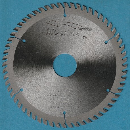 blueline by AKE Handkreissägeblatt HW Wechselzahn extra fein ultradünn – Ø 160 mm, Bohrung 30 mm