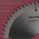 blueline by AKE Kreissägeblatt für dünnwandige Kunststoff-Profile – Ø 216 mm, Bohrung 30 mm