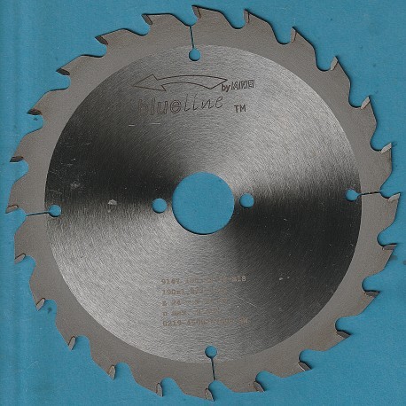 blueline by AKE Handkreissägeblatt HW Wechselzahn mittelgrob dünn für Sägen von Hilti – Ø 190 mm, Bohrung 30 mm