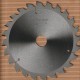 blueline by AKE Kappkreissägeblatt HW Wechselzahn grob – Ø 216 mm, Bohrung 30 mm