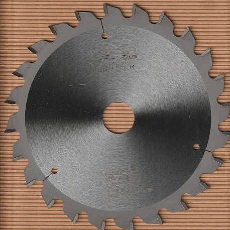 blueline by AKE Kappkreissägeblatt HW Wechselzahn grob – Ø 216 mm, Bohrung 30 mm