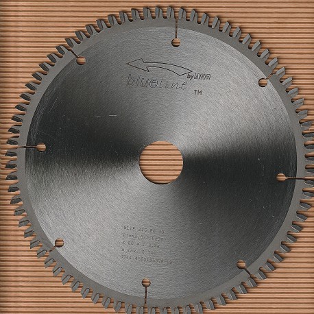 blueline by AKE Kappkreissägeblatt HW Wechselzahn extra fein – Ø 216 mm, Bohrung 30 mm