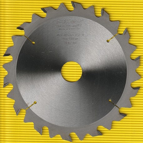 EDN Hartmetallbestücktes Zuschneidsägeblatt Typ LFZ 2 grob – Ø 200 mm, Bohrung 30 mm