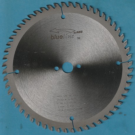 blueline by AKE Handkreissägeblatt HW Wechselzahn extra fein – Ø 190 mm, Bohrung 16 mm