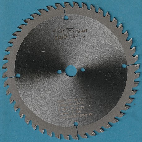 blueline by AKE Handkreissägeblatt HW Wechselzahn sehr fein – Ø 190 mm, Bohrung 16 mm
