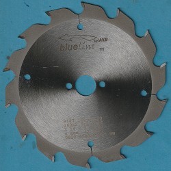 blueline by AKE Handkreissägeblatt HW Wechselzahn grob schmal für Sägen von HILTI – Ø 160 mm, Bohrung 20 mm