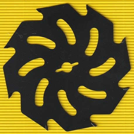 wolfcraft Serie gelb Handkreissägeblatt HM Grobzahn antihaftbeschichtet – Ø 156 mm, Bohrung 12,7 mm (1/2'')