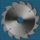 EDN Hartmetallbestücktes Baukreissägeblatt BFA blau ''nagelfest'' – Ø 190 mm, Bohrung 30 mm