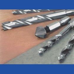 RUKO Bohrer-Bit-Satz für Metall und Holz – 11-teilig in Gürteltasche