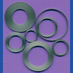 rictools Präzisions-Reduzierring gerändelt dünn – 20 mm / 10 mm, Stärke 1,2 mm
