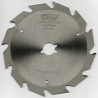 EDN Hartmetallbestücktes Kreissägeblatt Serie 05 weiß Flachzahn grob – Ø 150 mm, Bohrung 19 mm (3/4'')