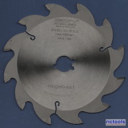 EDN Hartmetallbestücktes Baukreissägeblatt BFA blau ''nagelfest'' – Ø 150 mm, Bohrung 19 mm (3/4'')