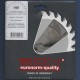 EDN Hartmetallbestücktes Baukreissägeblatt BFA blau ''nagelfest'' – Ø 150 mm, Bohrung 19 mm (3/4'')