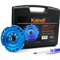 Kaindl Super-Carver V9 hartmetallbestückter Scheibenfräser für Holz – Ø 115 mm im Koffer