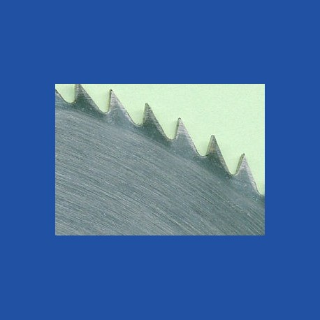 Schärfen eines Chrom-Vanadium-Kreissägeblatts Ø über 400 bis 500 mm