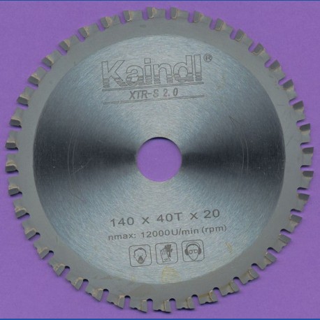 Kaindl XTR-S 2.0 Multisägeblatt für Kreissägen – Ø 140 mm, Bohrung 20 mm
