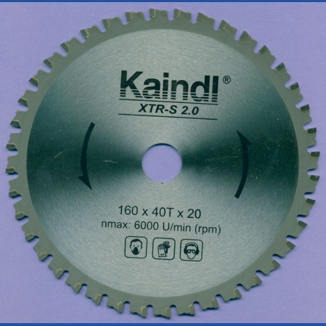 Kaindl XTR-S 2.0 Multisägeblatt für Kreissägen – Ø 160 mm, Bohrung 20 mm