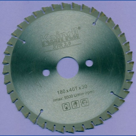 Kaindl XTR 2.0 Multisägeblatt für Kreissägen – Ø 180 mm, Bohrung 30 mm