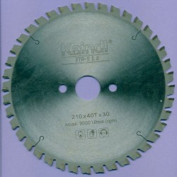 Kaindl XTR-S 2.0 Multisägeblatt für Kreissägen – Ø 210 mm, Bohrung 30 mm