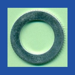 rictools Präzisions-Reduzierring gerändelt stark – 25,4 mm (1'') / 16 mm, Stärke 1,5 mm