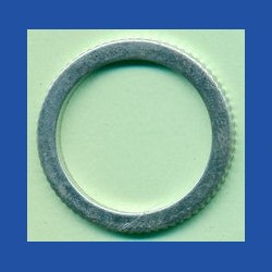 rictools Präzisions-Reduzierring gerändelt stark – 25,4 mm (1'') / 20 mm, Stärke 1,5 mm