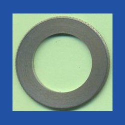 rictools Präzisions-Reduzierring gerändelt normal – 30 mm / 19 mm (3/4''), Stärke 1,4 mm