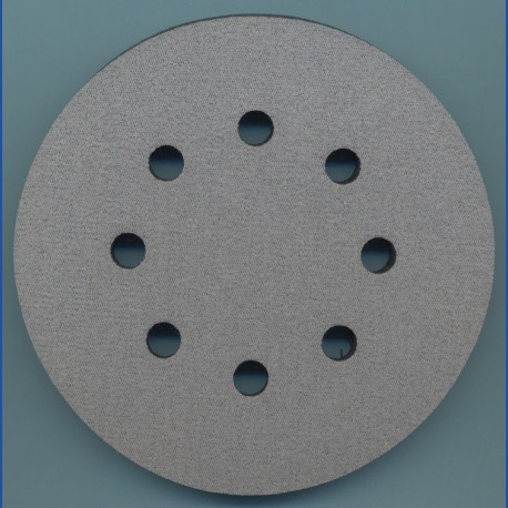 rictools Soft-Pad für Stützteller mit Klett – Ø 125 mm 8-fach gelocht