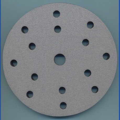 rictools Soft-Pad für Rotations- und Exzenterschleifer – Ø 150 mm 15-fach gelocht