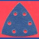 Kaindl Delta-Schleifscheiben Sortiment 93 mm 6-fach gelocht