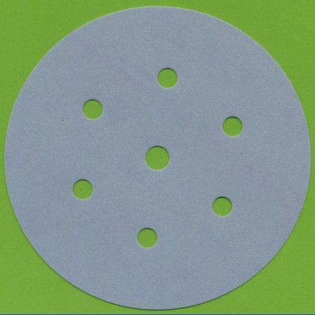 sia Haft-Schleifscheiben AU – Ø 150 mm 7-fach gelocht, K240 fein